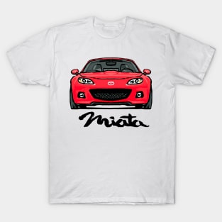 MX5 Miata NC3 Red T-Shirt